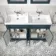 Lucia Inky Blue Double Basin Vanity 1200mm