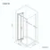 London 6mm Bifold Shower Enclosure 800x800mm