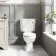 Hudson Traditional Close Coupled Toilet With Soft Close Seat