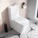 Nevada Rimless Close Coupled Toilet With Premium Soft Close Seat