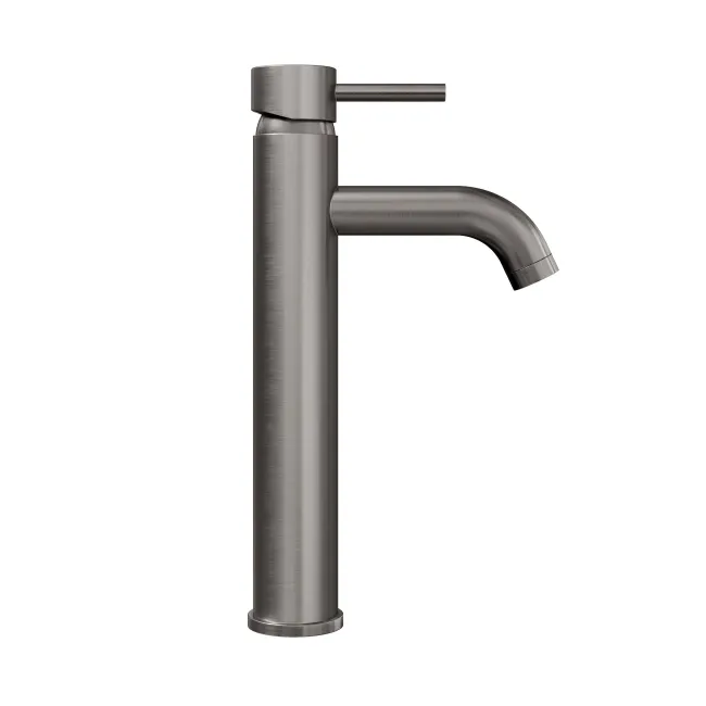 Trent Gunmetal Grey High Rise Basin Mixer Tap