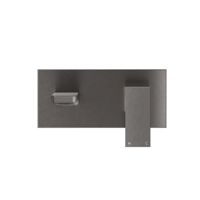 Soar Gunmetal Grey Wall Mounted Basin Mixer Tap