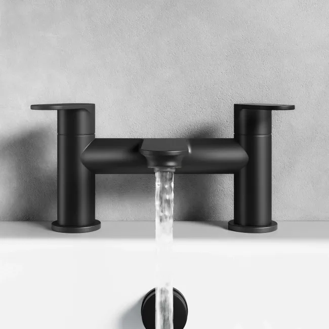 Anker Matt Black Bath Filler