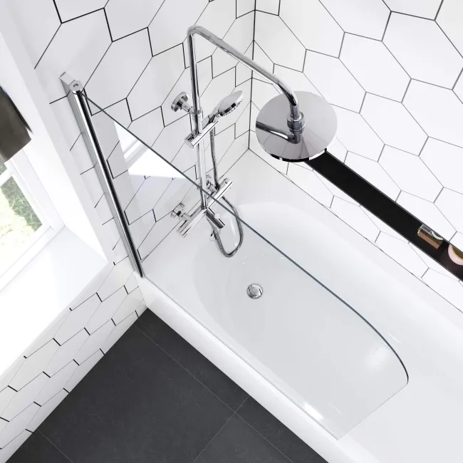 Venice 4mm Bath Screen - 1000mm