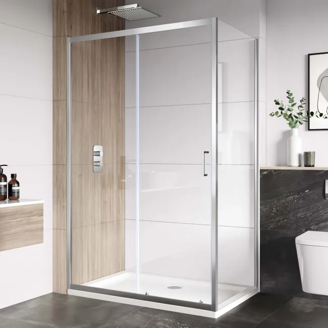 London 6mm Sliding Shower Enclosure 1200x700mm
