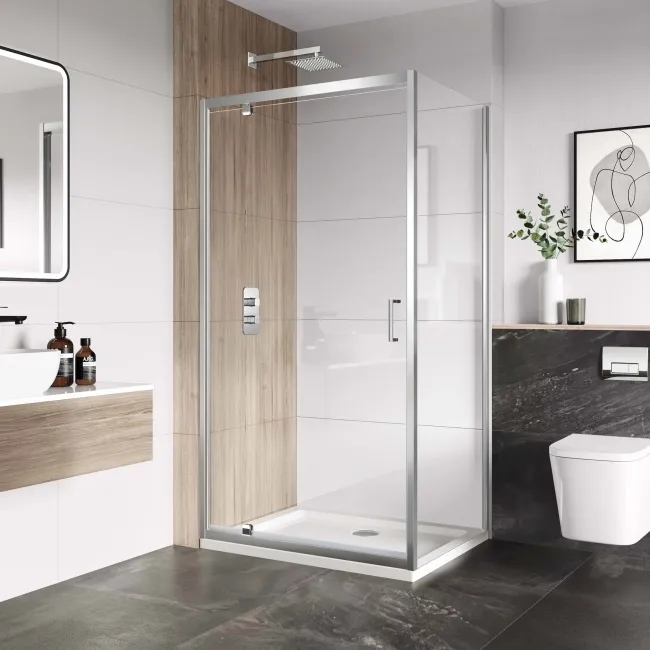 London 6mm Pivot Shower Enclosure 1000x700mm