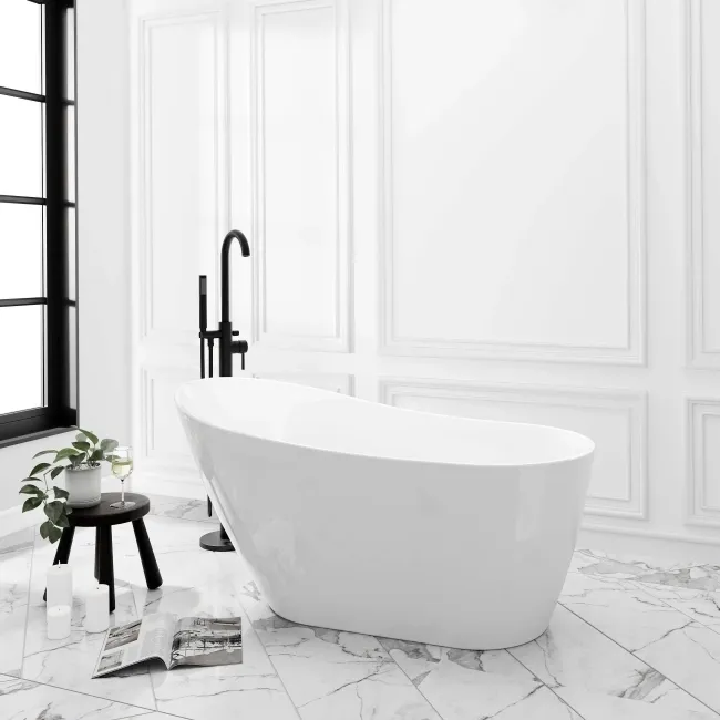 Richmond 1370mm Freestanding Slipper Bath