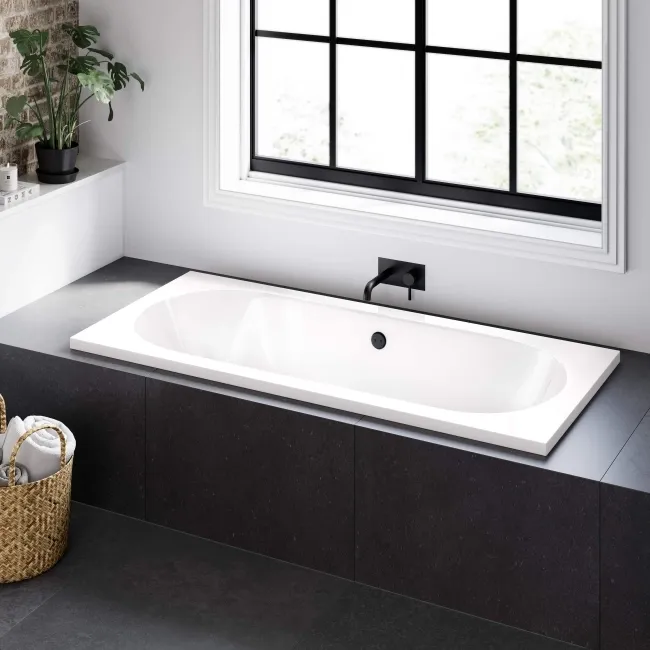 York 1800x800 Round Double Ended Bath