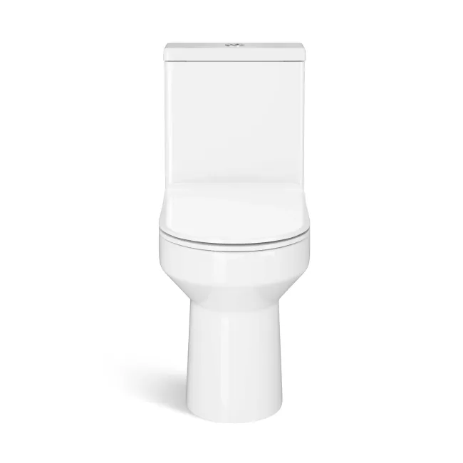 Denver Close Coupled Toilet With Soft Close Slim Seat