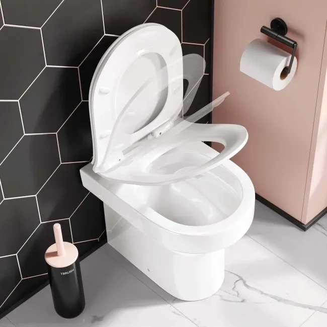 Denver Back To Wall Toilet With Soft Close Slim Seat