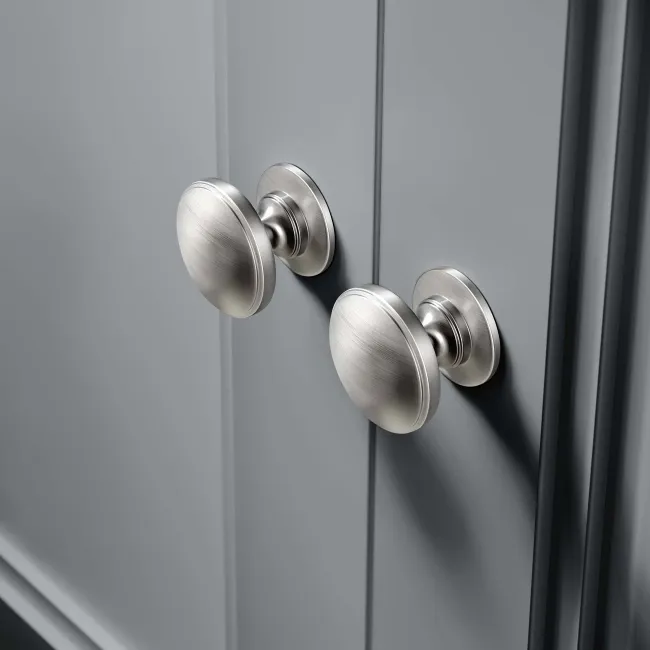 Monaco Dove Grey Traditional Basin Vanity 600mm