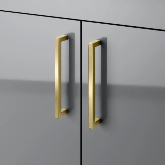 Harper Stone Grey Combination Vanity Basin with Marble Top & Boston Toilet 1500mm - Brushed Brass Accents