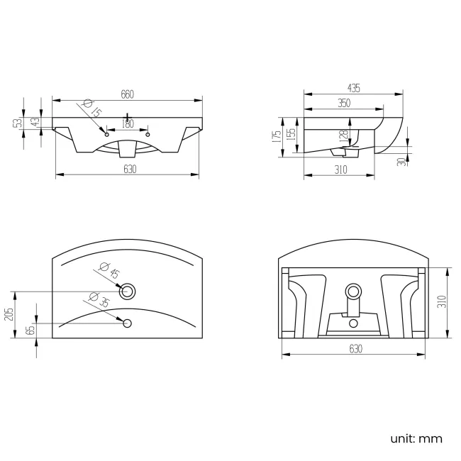 Capri Fog Grey Combination Vanity Basin and Denver Toilet 1150mm - Chrome Handles