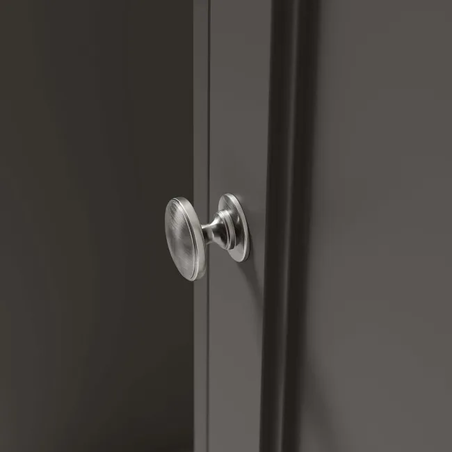 Monaco Graphite Grey Floor Standing Tall Cabinet Unit 1900x300mm