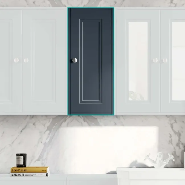 Inky Blue Wall Hung Cabinet 700x300mm