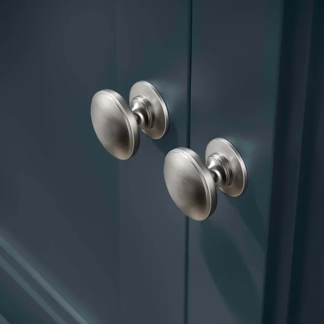 Inky Blue Wall Hung Cabinet 700x600mm