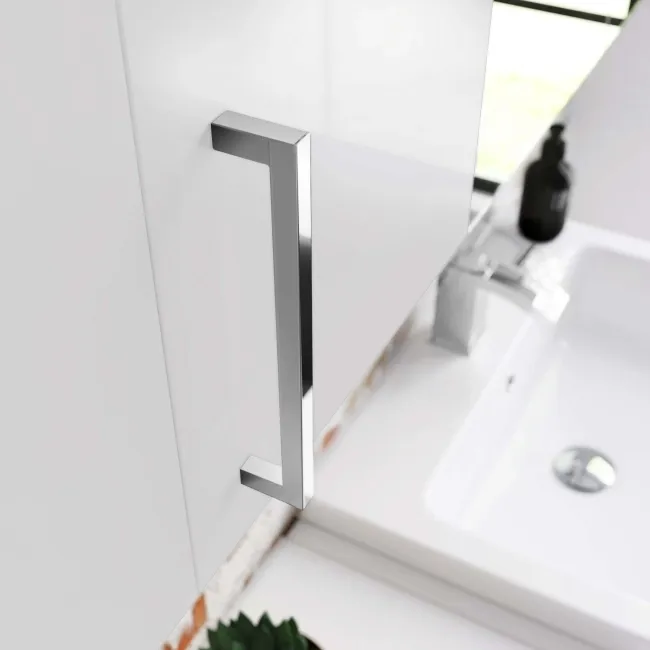 Harper Gloss White Wall Hung Cabinet 600x300mm