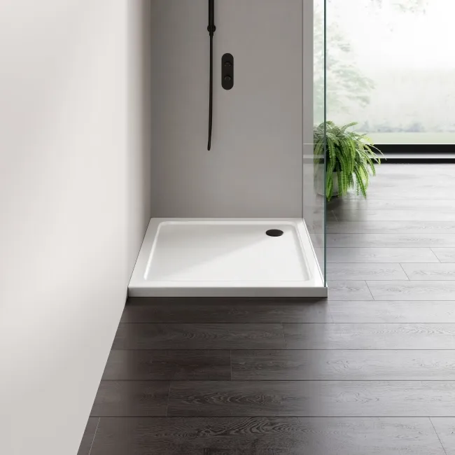 London Square Stone Shower Tray 900x900mm