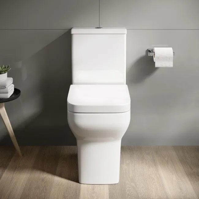 Chicago Rimless Close Coupled Toilet With Premium Soft Close Seat