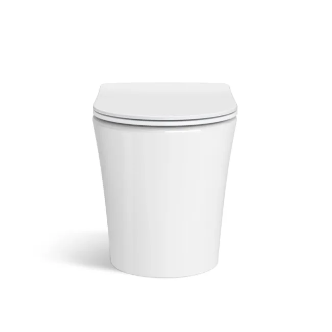 Tucson Rimless Back To Wall Toilet With Premium Soft Close Slim Seat