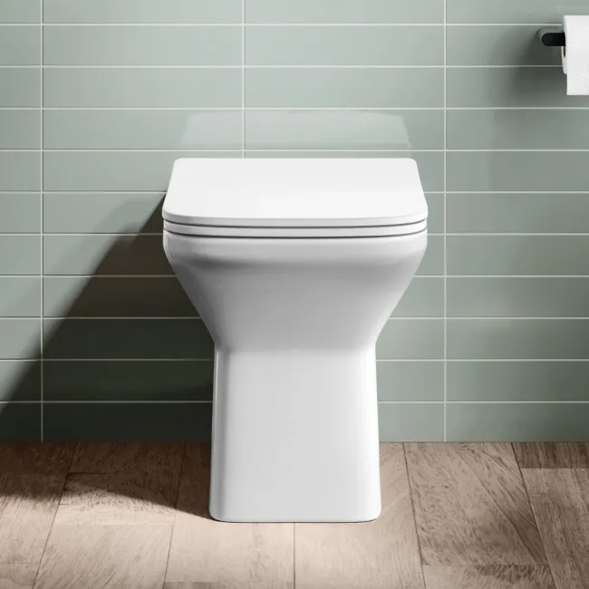Dallas Rimless Back To Wall Toilet With Slim Soft Close Seat