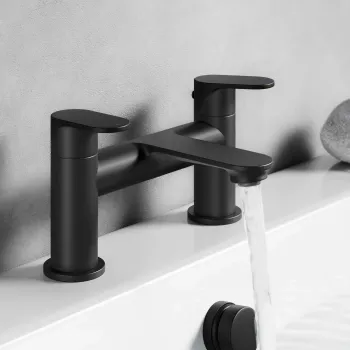 Anker Matt Black Bath Filler