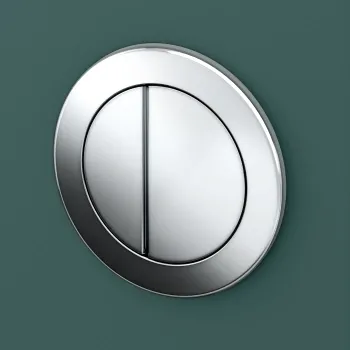 Arizona Chrome Pneumatic Concealed Cistern Push Button