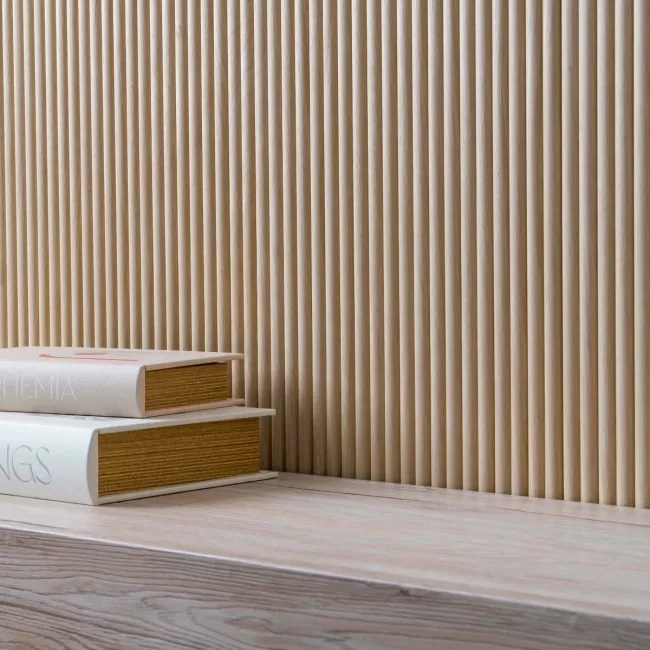 Trepanel Flex Oak Flexible Acoustic Wood Panels | 2400x300