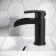 Eden Matt Black Waterfall Cloakroom Basin Mixer Tap