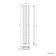 Faro Anthracite Single Flat Panel Vertical Radiator 1800x350mm