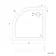 Cairo Quadrant SMC Composite Shower Tray 900x900mm