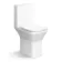 Dallas Rimless Comfort Height Close Coupled Toilet With Slim Soft Close Seat