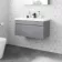 Trent Stone Grey Wall Hung Basin Drawer Vanity 800mm