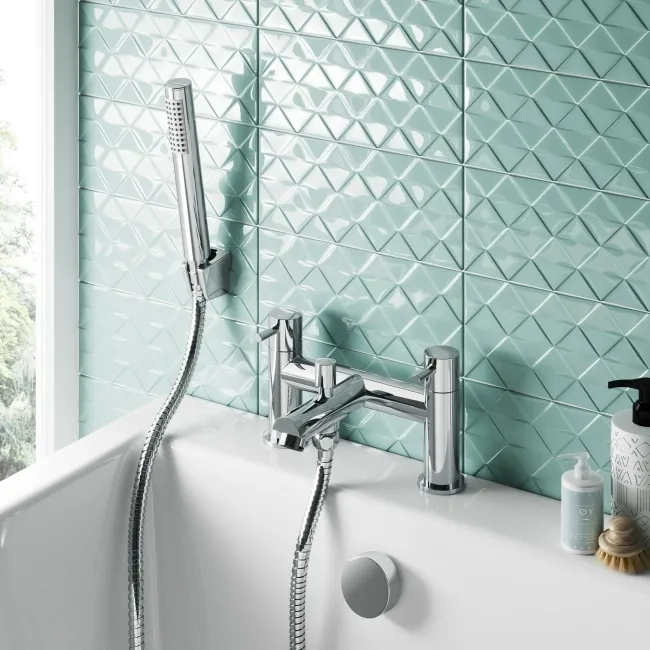 Trent Chrome Bath Filler & Handheld Shower
