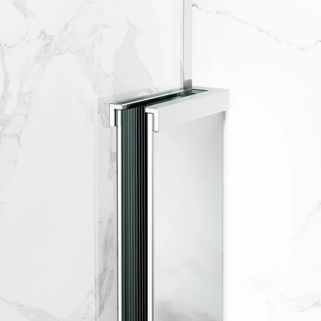 Stockholm Easy Clean 8mm Frameless Sliding Shower Door 1100mm