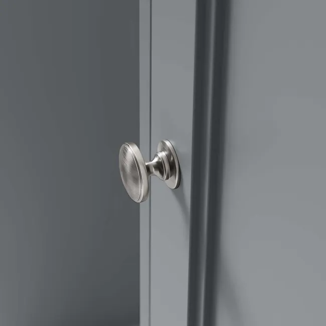 Monaco Dove Grey Floor Standing Tall Cabinet Unit 1900x300mm