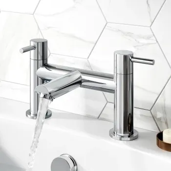 Wye Chrome Bath Filler