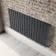 Faro Anthracite Single Flat Panel Horizontal Radiator 600x1190mm