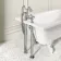 Abingdon 1500mm Single Ended Roll Top Bath - White Ball Feet