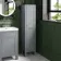 Bermuda Dove Grey Floor Standing Tall Cabinet 1500x350mm
