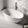 Ealing 1500mm Matt White Freestanding Bath
