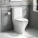 Kansas Traditional Rimless Close Coupled Toilet With Premium Soft Close Seat