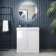 Corsica Gloss White Basin Vanity 800mm