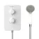 Gainsborough Slim Duo Electric Shower White 9.5kW