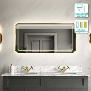 Thea Illuminated LED Mirror 500x1000mm