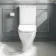 Kansas Traditional Rimless Close Coupled Toilet With Premium Soft Close Seat
