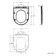Denver Short Projection Rimless Close Coupled Toilet With Soft Close Slim Seat