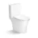 Tucson Rimless Close Coupled Toilet With Soft Close Seat