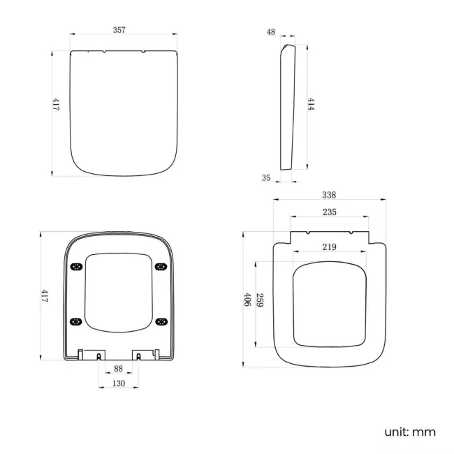 Atlanta Comfort Close Coupled Toilet With Soft Close Seat