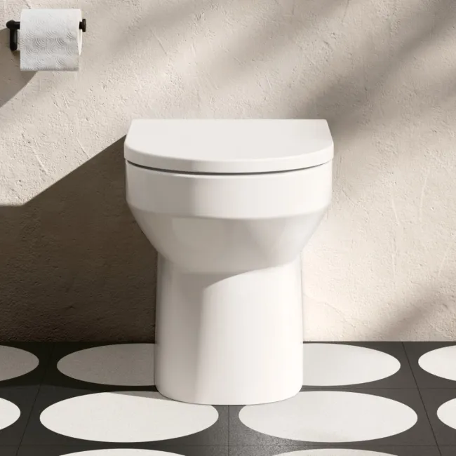 Miami Rimless Back To Wall Toilet With Soft Close Seat
